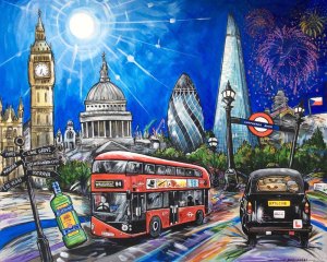 Commission London Painting